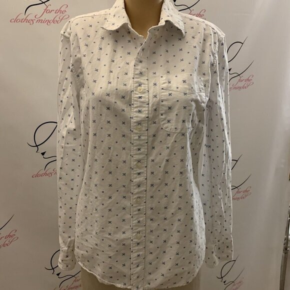 American Eagle. Size Small. Cotton Long Sleeve 1 Pocket Button Up Shirt. B64 - Picture 1 of 7